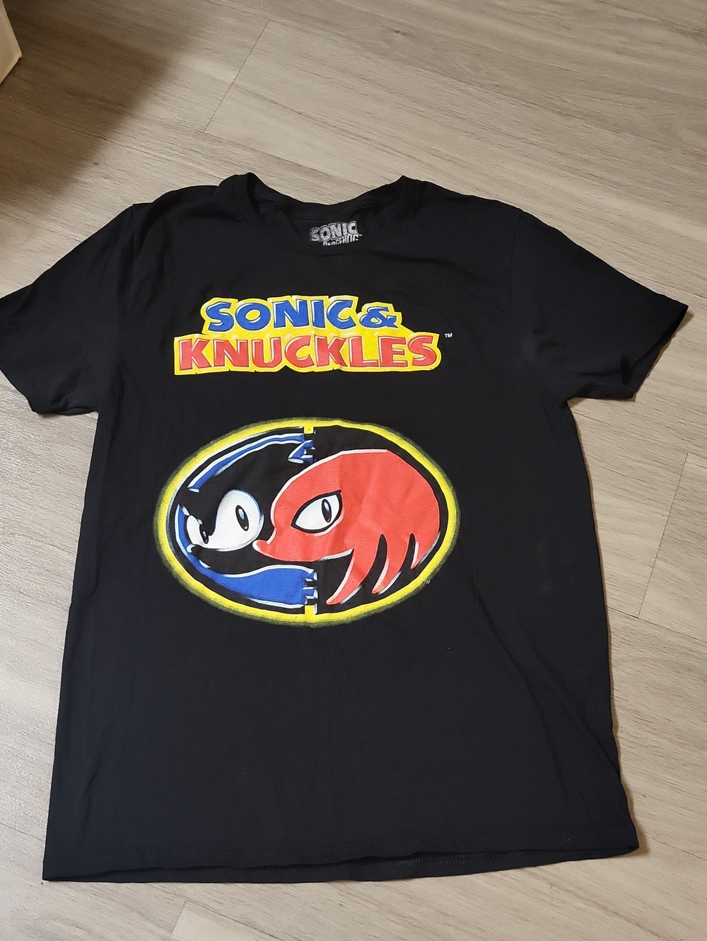 Sonic & Knuckles Black Graphic Tee
